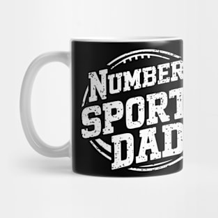 Number 1 Sports Dad  | Father's Day | Dad Lover gifts Mug